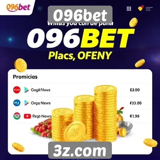 Bonificações e promoções oferecidas no 096bet