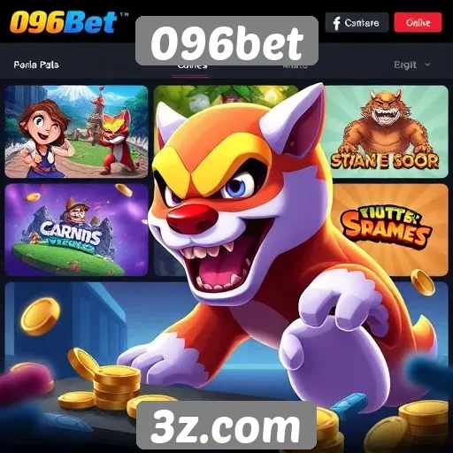 Jogos populares oferecidos no 096bet