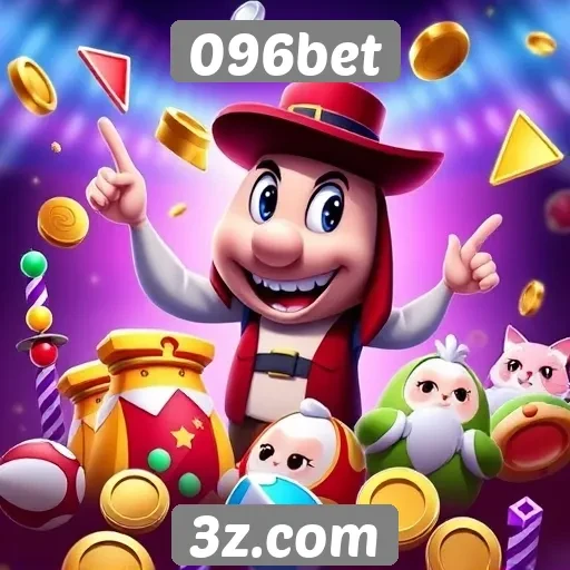 Variedade de jogos disponíveis na plataforma 096bet